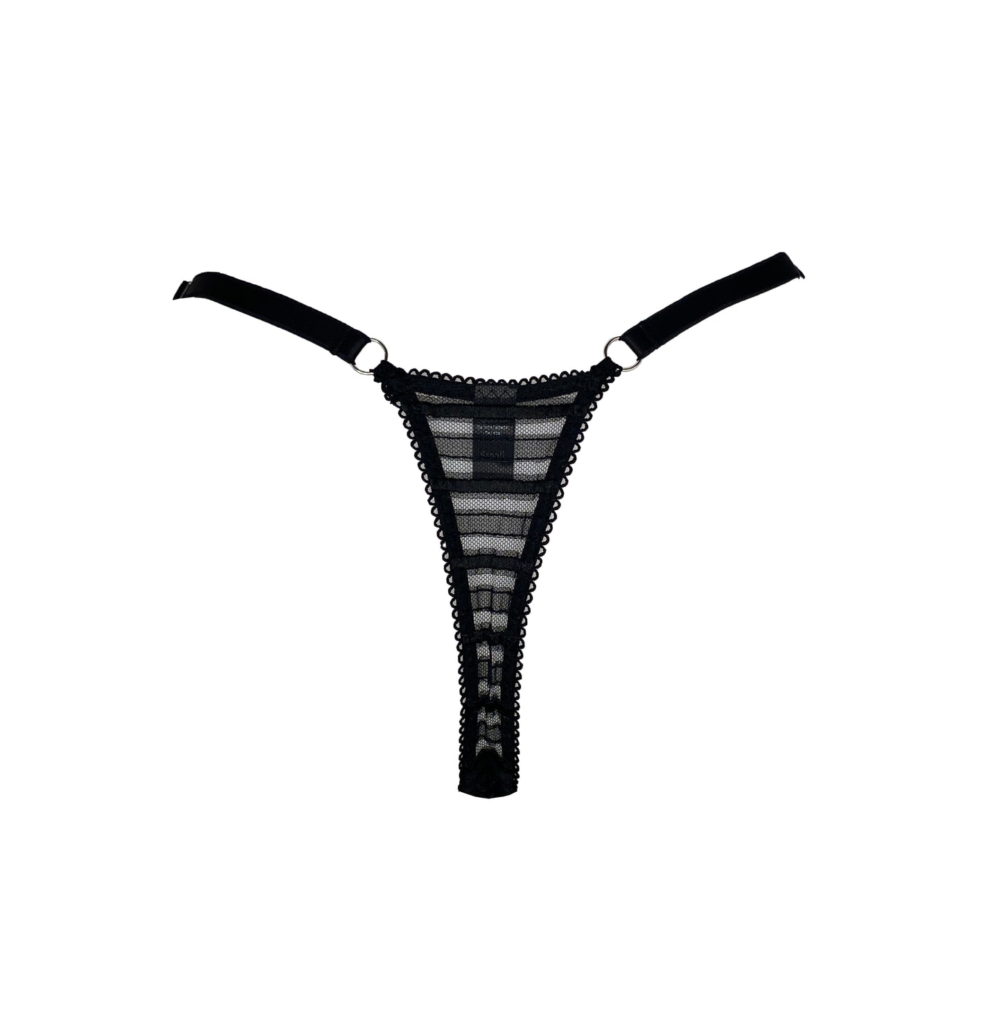 Thong 2 Stripped Lace - Small